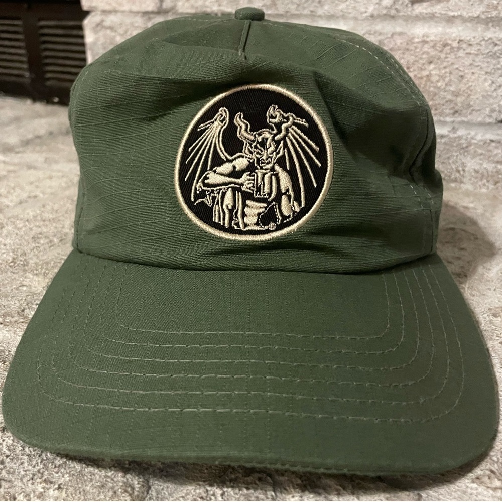Stone Brewing hat.